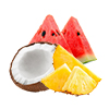 Pineapple coconut & Watermelon ice